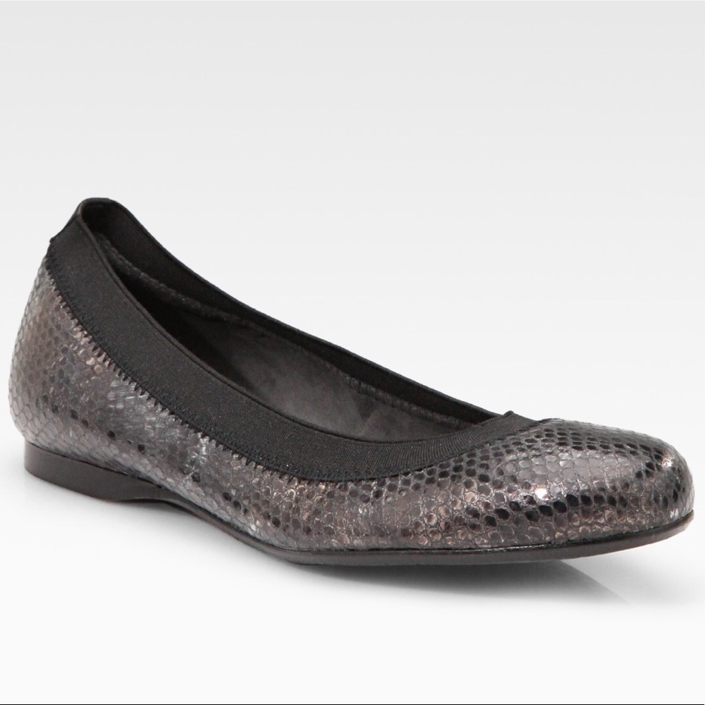 Stuart Weitzman Snakeskin Flat - image 1